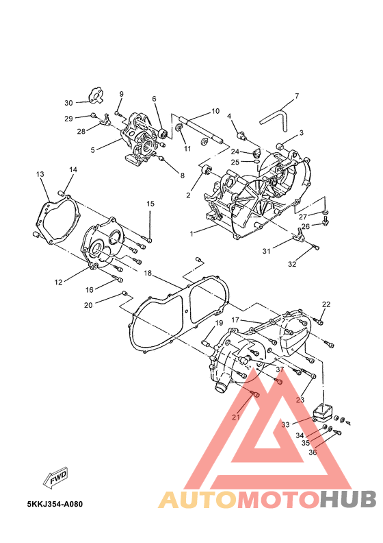 Картер двигателя