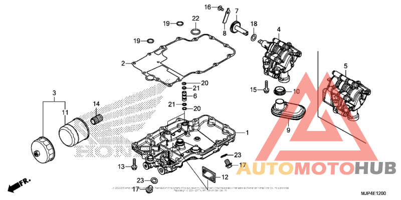 Oil Pan + Oil Pump