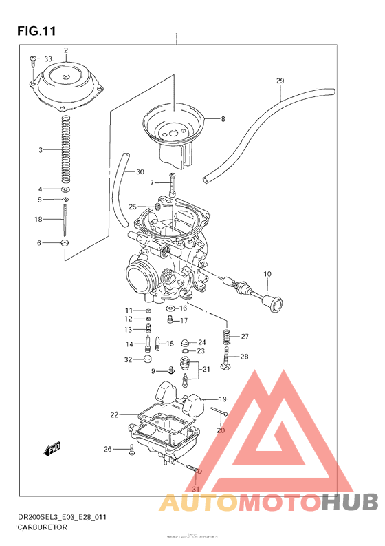 Carburetor (Dr200Sel3 E28)