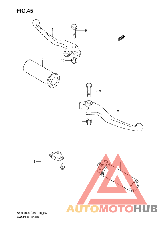 Рулевой рычаг