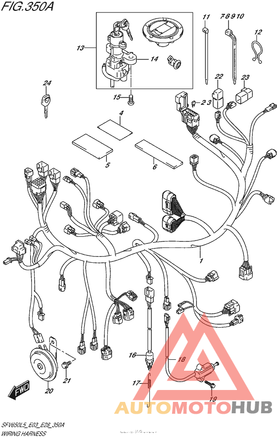 Wiring Harness (Sfv650L5 E03)