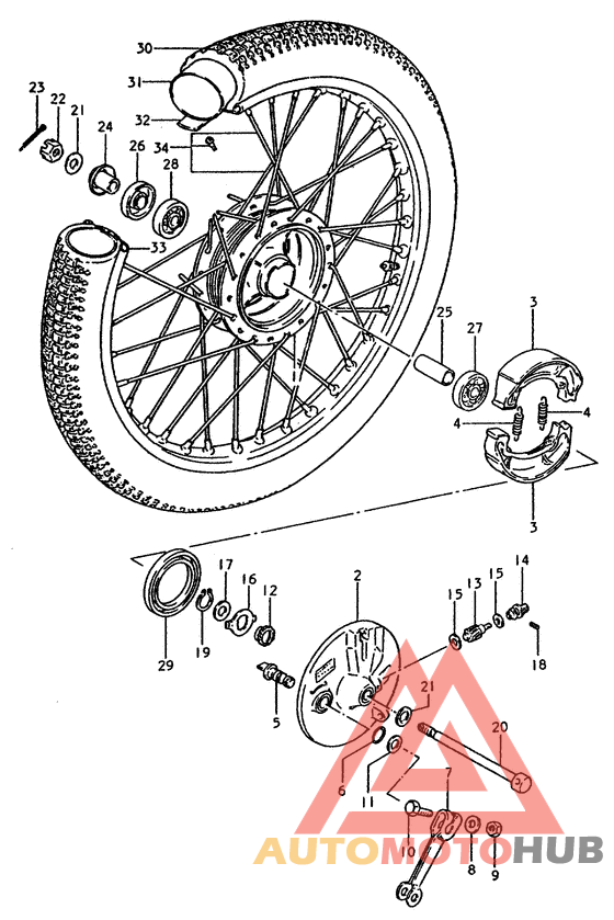 Transom + tube