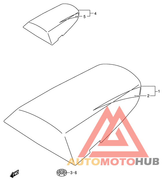 Seat tail box