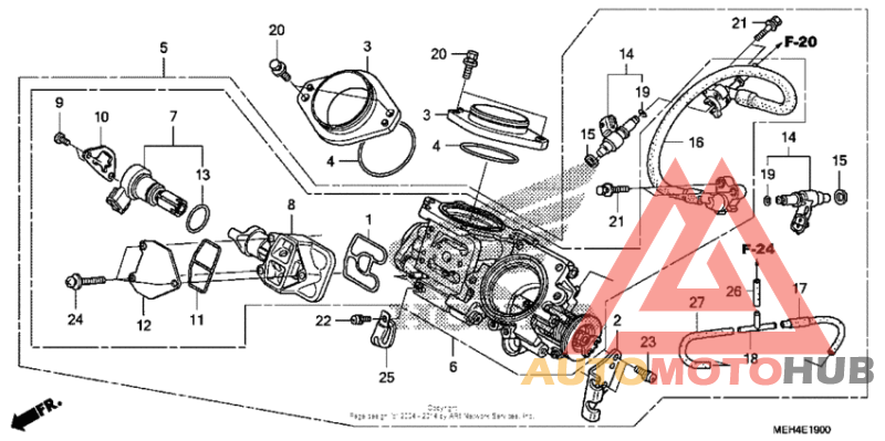 Throttle body (a/cm)