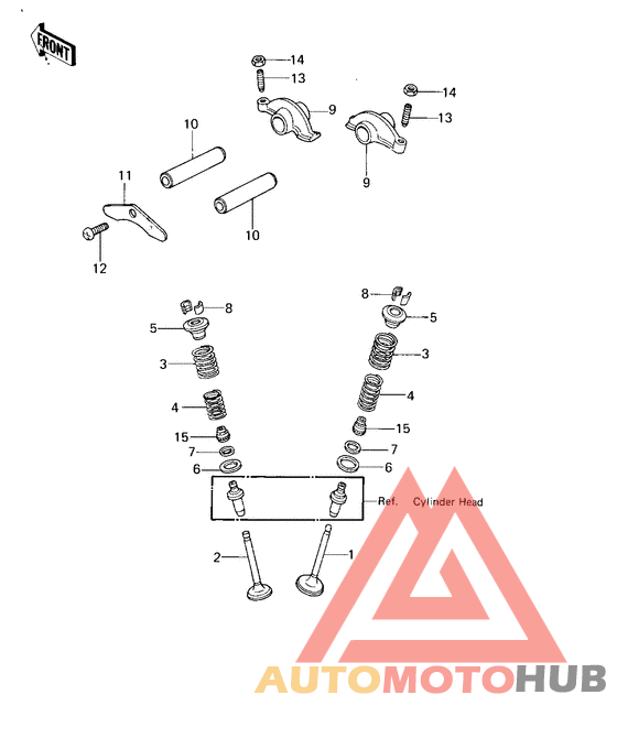 Rocker arms/valves
