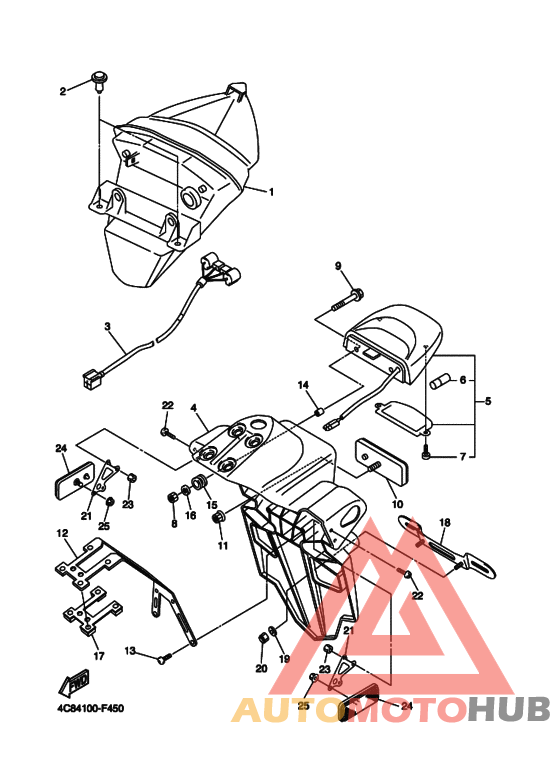 Taillight unit ass`y