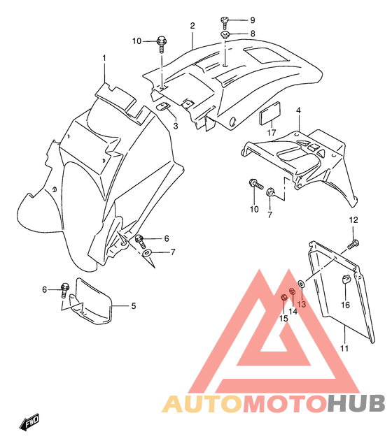 Заднее крыло