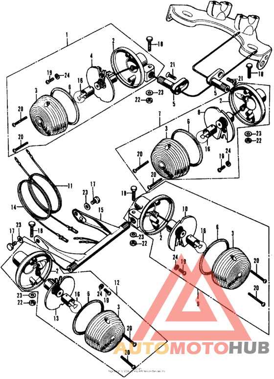 Задний фонарь