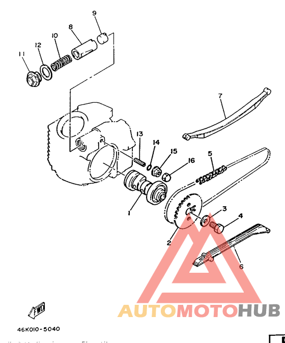 Camshaft. chain