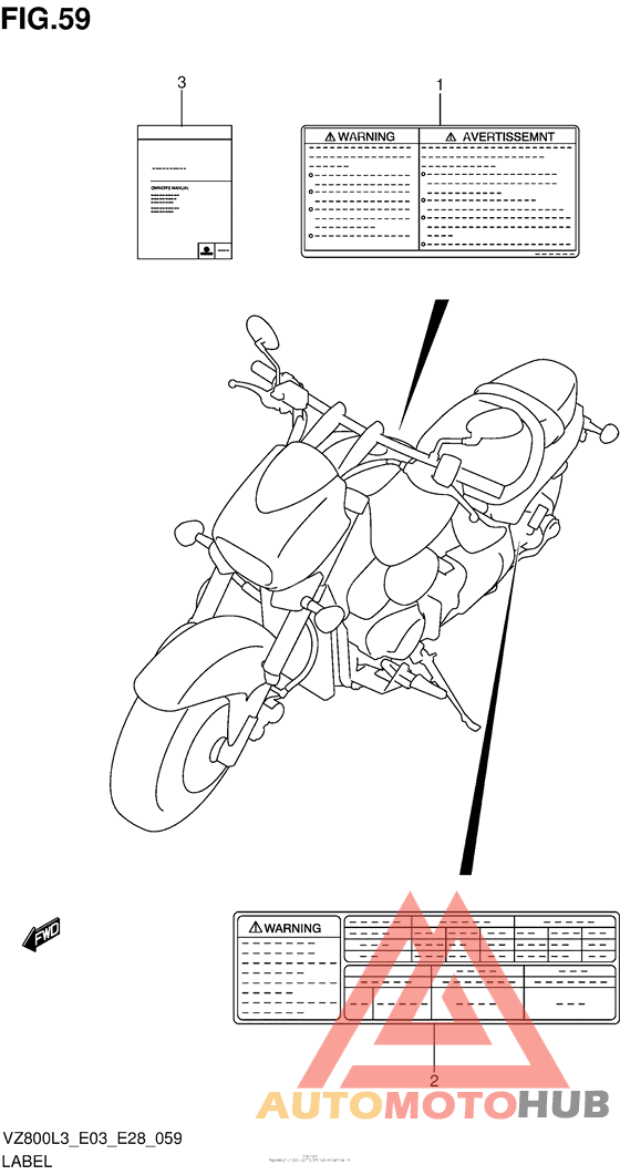 Label (Vz800L3 E03)