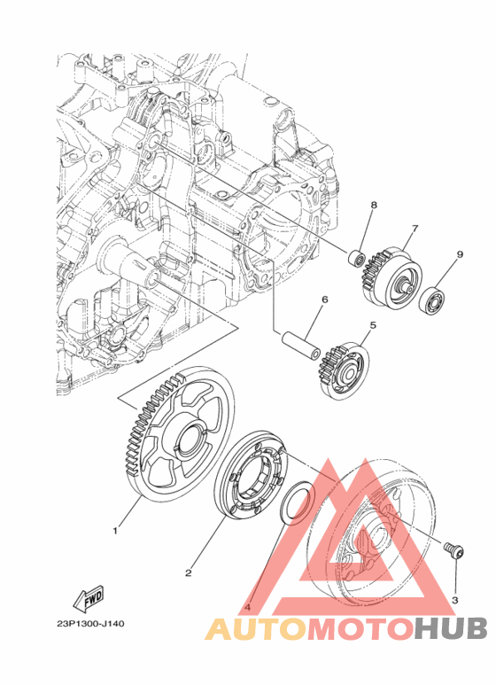 Муфта стартера