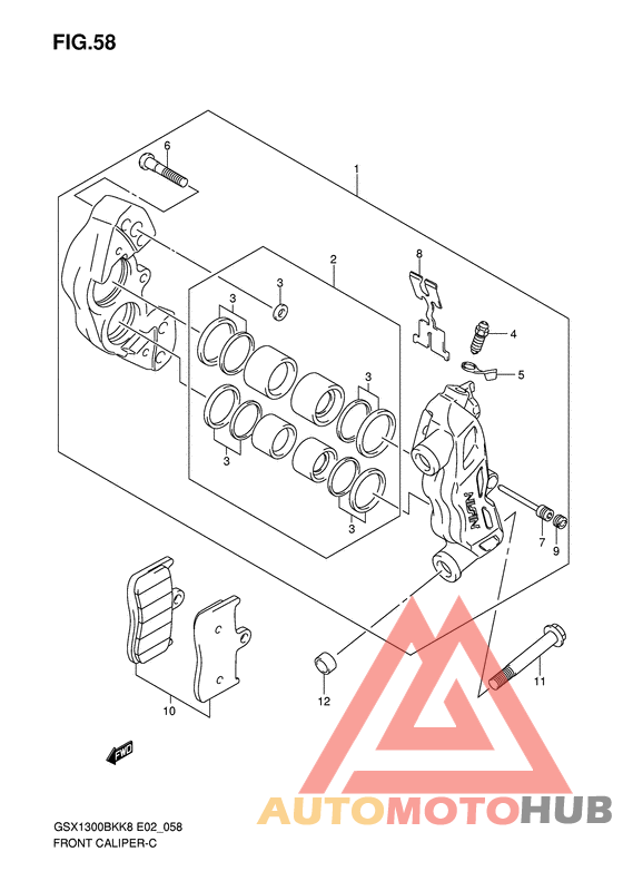 Передний суппорт