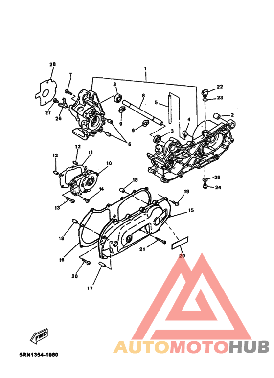 Картер двигателя