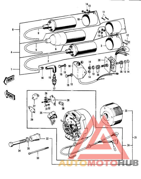 Ignition/generator/regulator