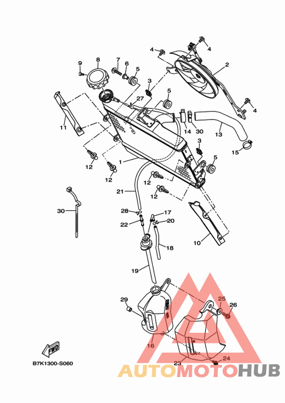 Radiator & hose