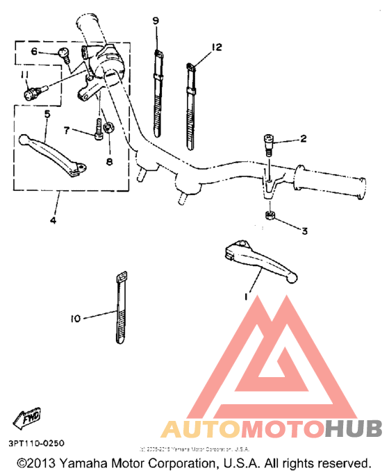 Handle switch - lever