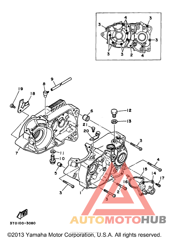 Картер двигателя