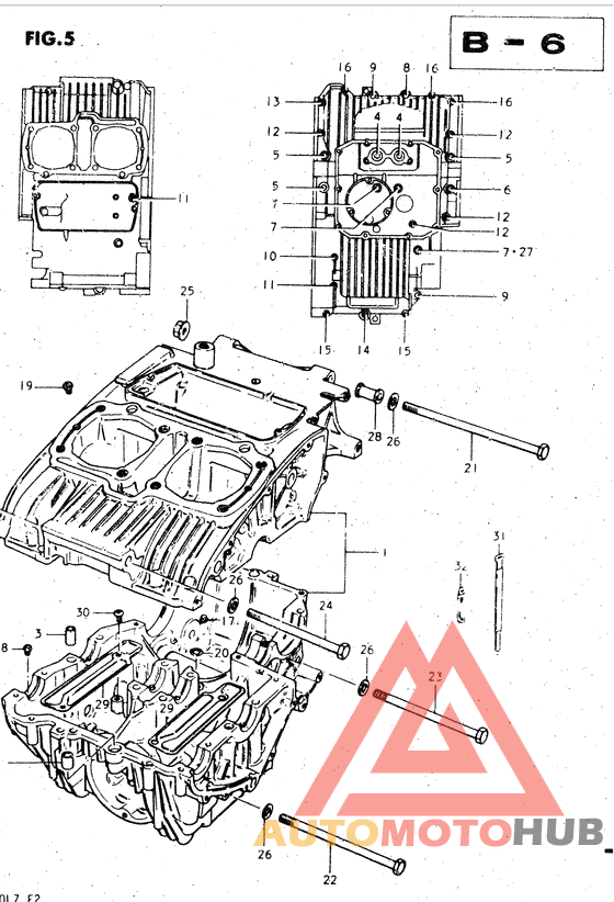 Картер двигателя