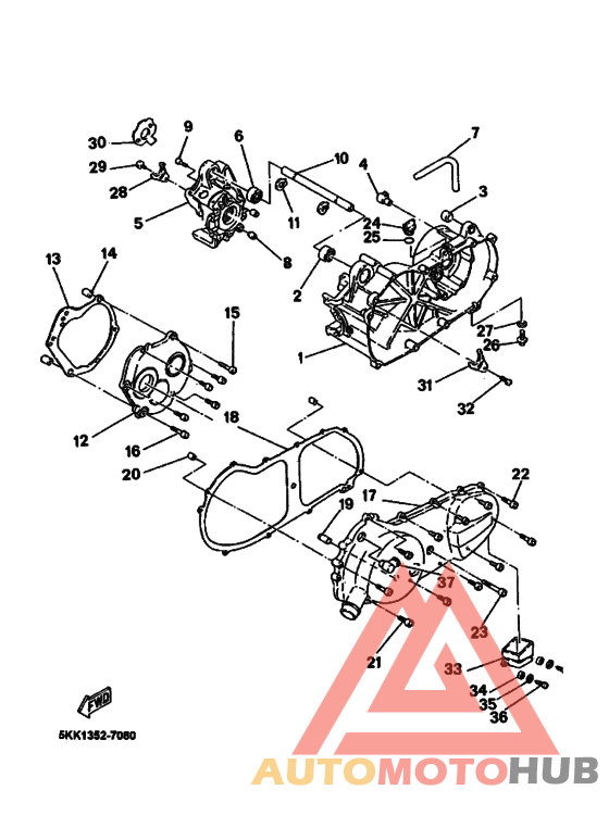 Картер двигателя