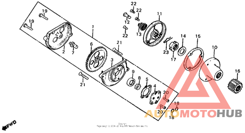 Oil pump + oil filter