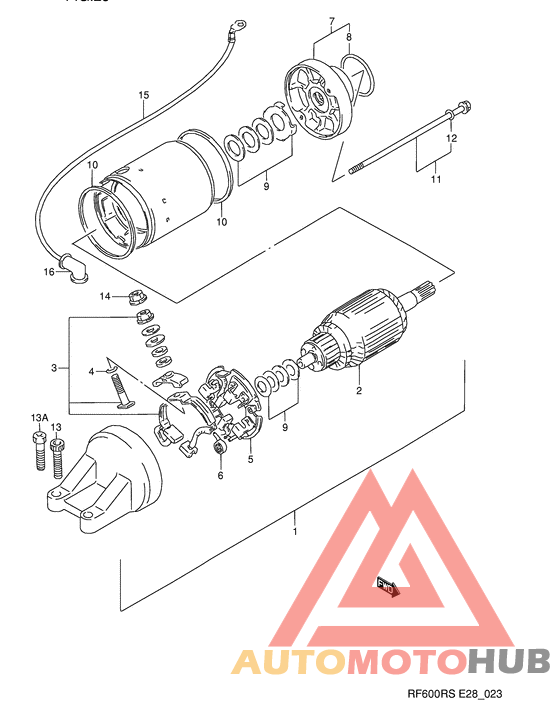 Стартерный мотор
