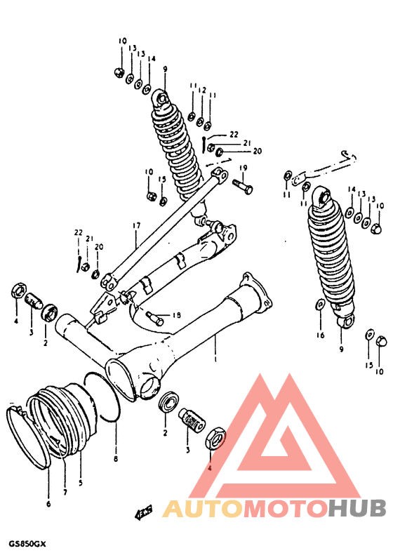 Маятник задний