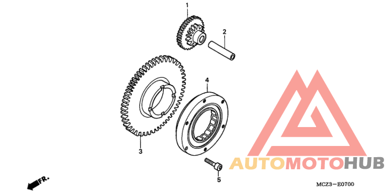 Муфта стартера