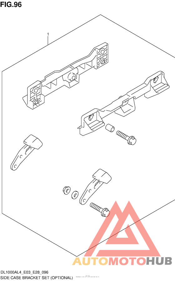 Side Case Bracket Set (Optional)