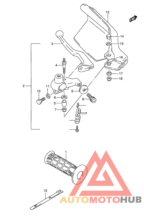 Рычаг сцепления