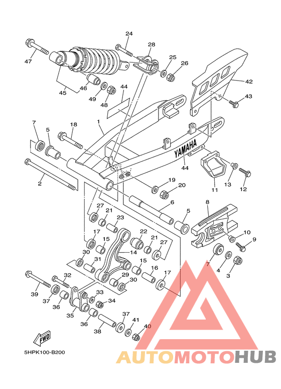 Rear arm & suspension