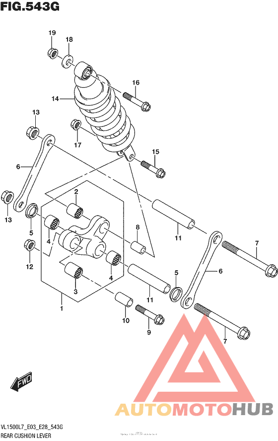 Rear Cushion Lever (Vl1500Tl7 E33)