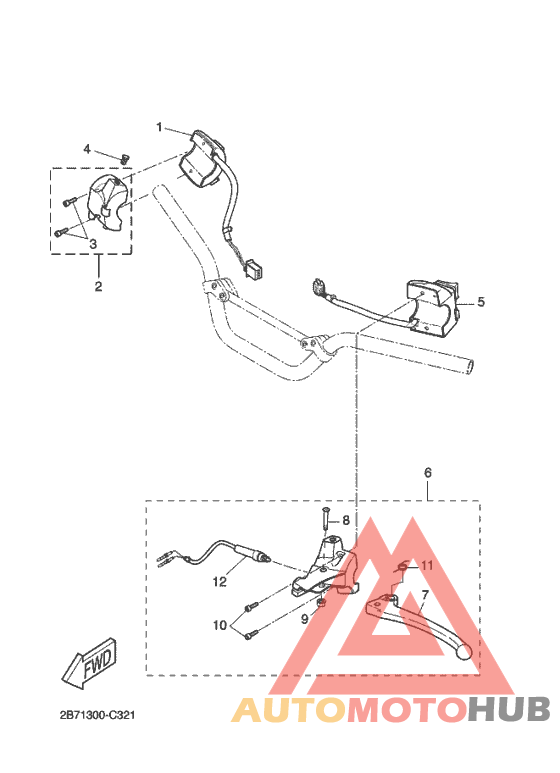 Handle switch & lever