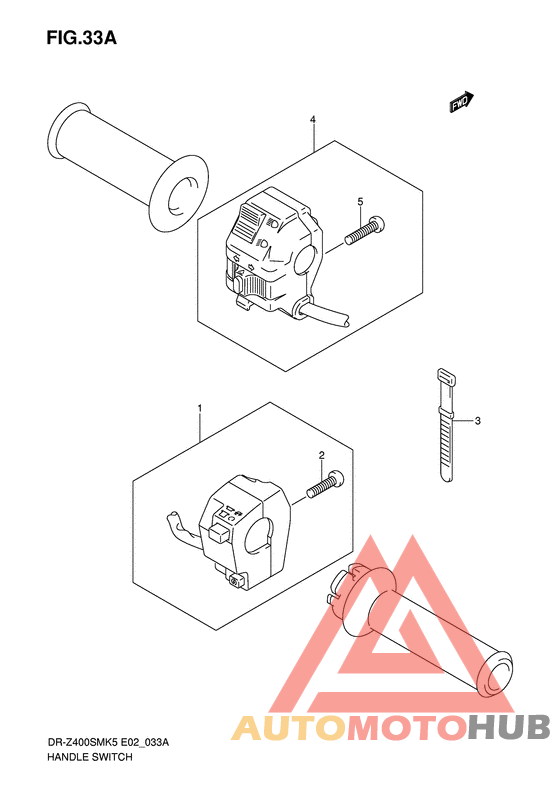 Рулевой переключатель