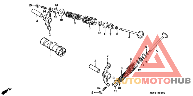 Распред вал/клапана