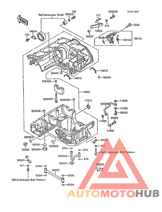 Crankcase(zlt00a-001113-)
