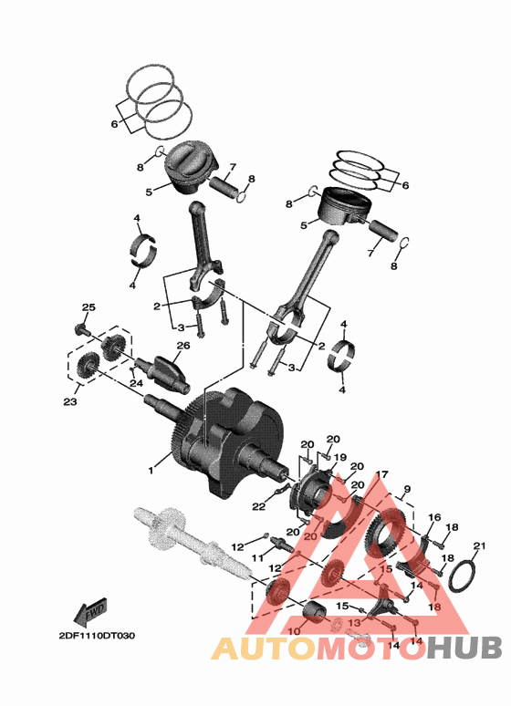 Crankshaft & piston