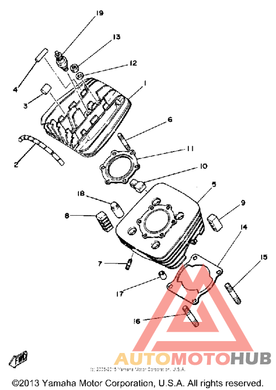 Cylinder head - cylinder