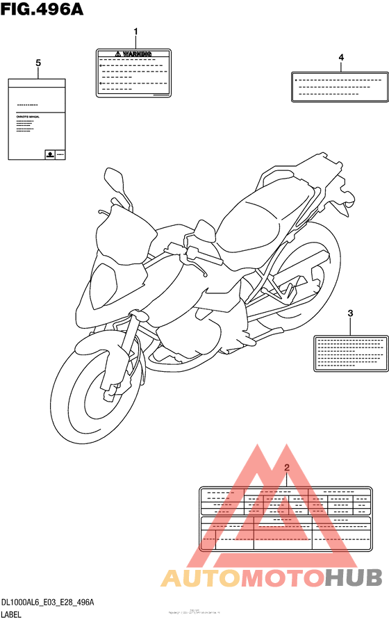 Label (Dl1000Al6 E03)