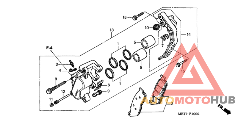 Передний суппорт