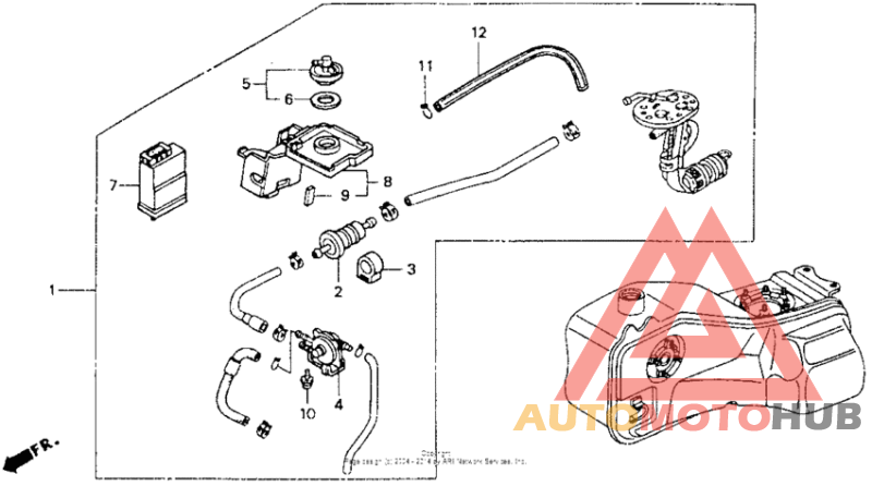 Filler tray set 92