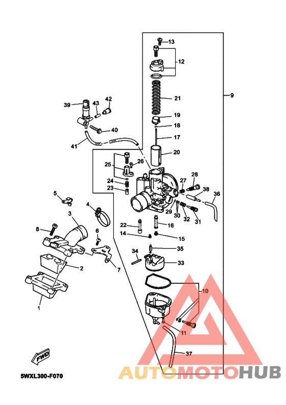 Carburetor assy