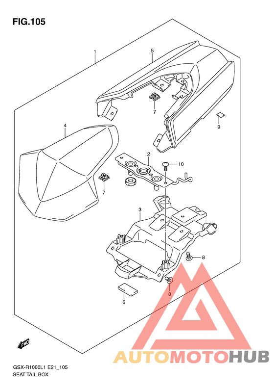 Seat tail box