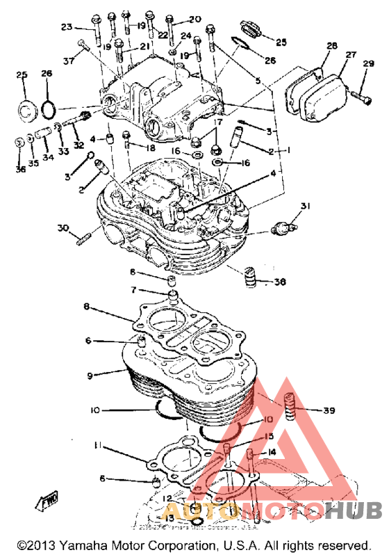 Cylinder head - cylinder