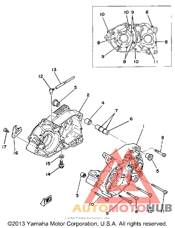 Картер двигателя