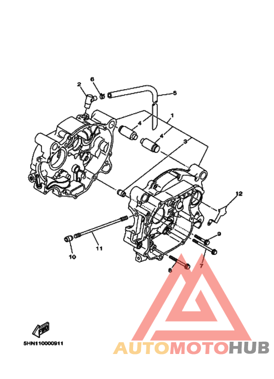 Картер двигателя