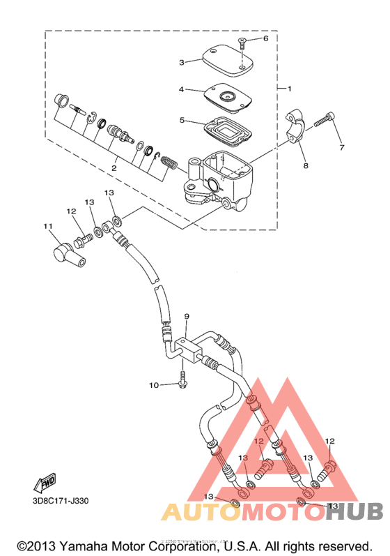 Главный тормозной цилиндр