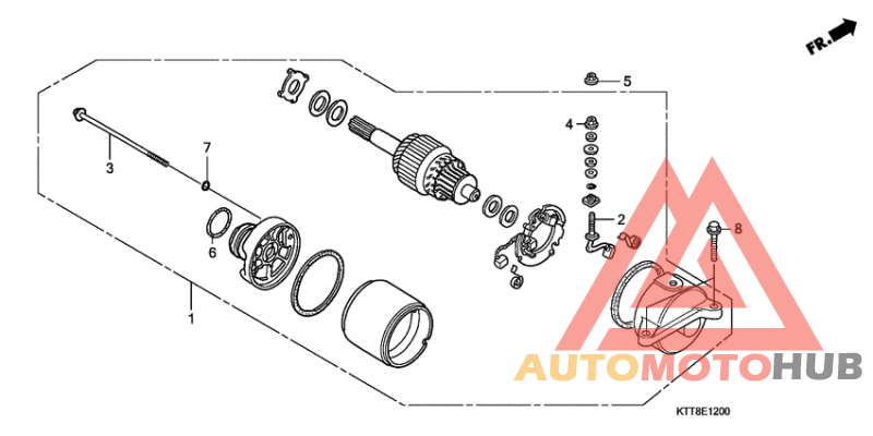 Стартерный мотор