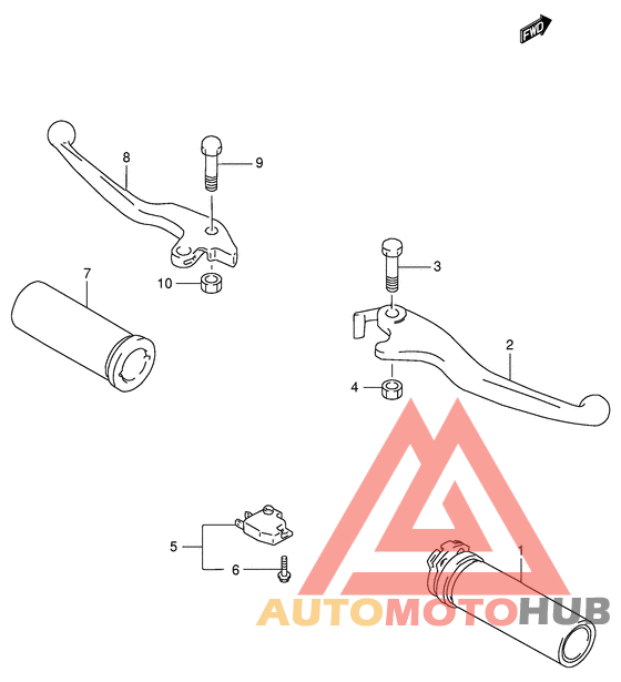 Рулевой рычаг