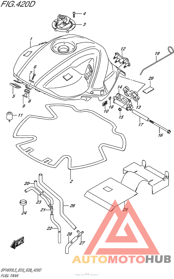 Fuel Tank (Sfv650Al5 E28)