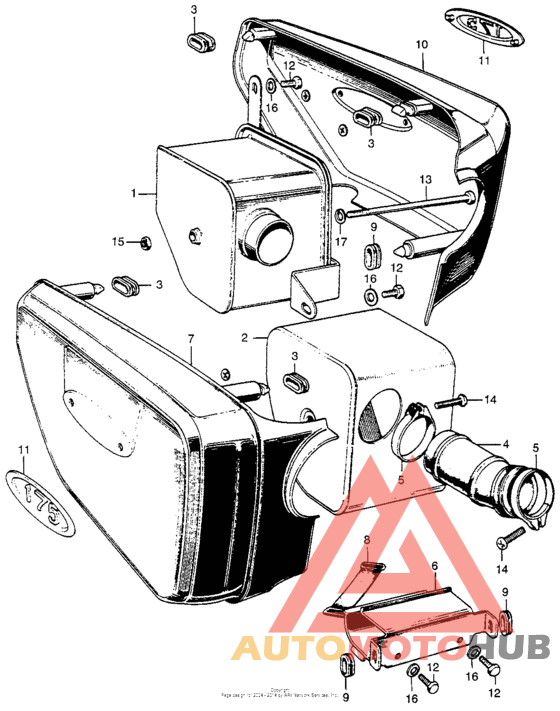 Ca175 air cleaner